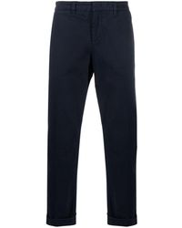 Fay - Capri Mid-rise Tapered Trousers - Lyst