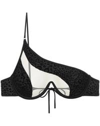 GOD SAVES QUEENS - Leopard-Print Cut-Out Bikini Bottom - Lyst
