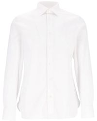 ZEGNA - Button-Fastening Shirt - Lyst