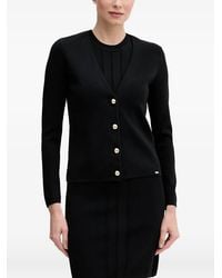 GAUDI - Button-Fastening V-Neck Cardigan - Lyst