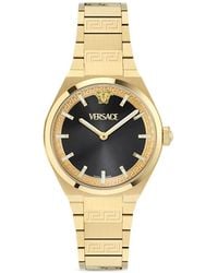 Versace - V-Auria 35Mm Watch - Lyst