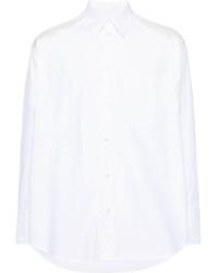 JW Anderson - Katoenen Overhemd Met Vlakken - Lyst