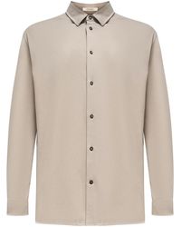 12 STOREEZ - Cotton Button-Down Shirt - Lyst