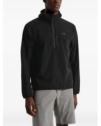 Arc'teryx - Hooded Half-Zip Jacket - Lyst