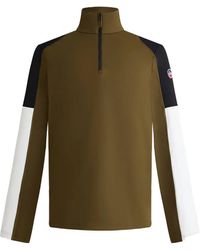 Fusalp - T-Shirt Couleur Block À Col Zippé - Lyst