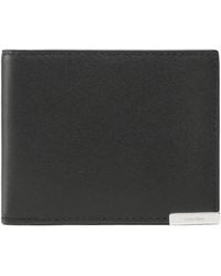 Calvin Klein - Logo-Plaque Bi-Fold Wallet - Lyst