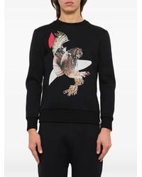 Neil Barrett - Owl-Print Sweater - Lyst