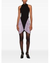 Et Ochs - Ruched Panelled Mini Dress - Lyst