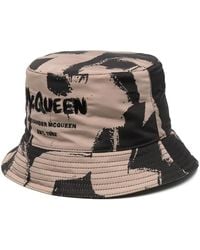 McQueen - Mcqueen Graffiti Bucket Hat - Lyst