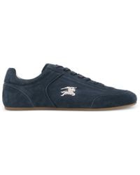 Burberry - Suede Knight Runner Sneakers​ - Lyst