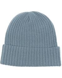 Warm-me - Gerippte Beanie Aus Kaschmir - Lyst