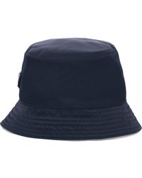 Prada - Sombrero de pescador con placa del logo - Lyst