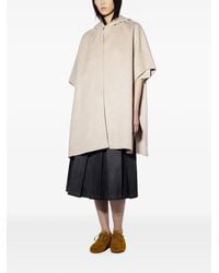 Liviana Conti - Scott Hooded Cape Coat - Lyst
