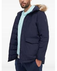 adidas - Faux-Fur Hooded Jacket - Lyst