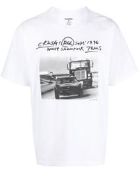 Neighborhood - T-Shirt mit grafischem Print - Lyst