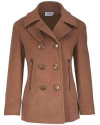 Akris Punto - Double-Breasted Zip Coat - Lyst
