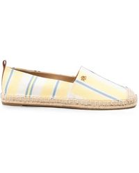 Ralph Lauren - Cameryn Iii Striped-Pattern Flat Espadrilles - Lyst