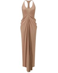 Oude Waag - Draped Maxi Dress - Lyst