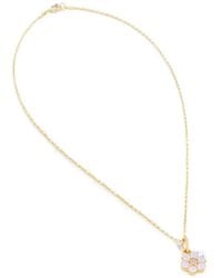 Hatton Labs - Flower-Pendant Cable-Link Necklace - Lyst