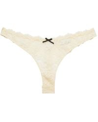 Fleur du Mal - String Bianca - Lyst