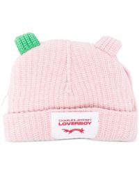 Charles Jeffrey - Chunky Ear-Detail Beanie Hat - Lyst