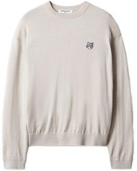 Maison Kitsuné - Jersey Con Parche Del Logo - Lyst