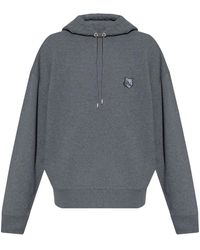 Maison Kitsuné - Bold Fox Head Patch Oversize Hoodie - Lyst