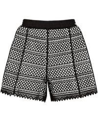 Aubade - By The Sea Lace Beach Shorts - Lyst