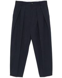 The Row - ネイビー Dyon トラウザーズ - Lyst