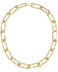 Yoj - Oto Rope Rectangle Chain Necklace - Lyst