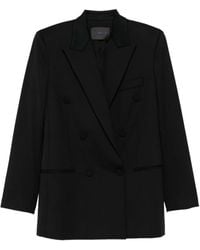 Dondup - Double-Breasted Blazer - Lyst