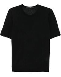 SAPIO - Fine-Knit T-Shirt - Lyst