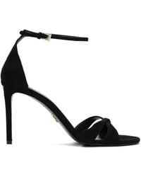 Prada - Criss-Cross Stiletto-Heel Sandals - Lyst