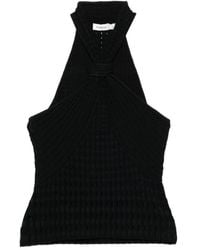 Jonathan Simkhai - Top Met Halternek En Textuur - Lyst