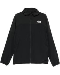 The North Face - Logo-Print Hooded Jacket - Lyst