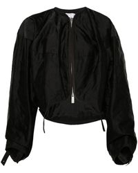 Sacai - Quilted bomber jacket - Lyst