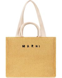 Marni - Large Basket Tote Bag - Lyst