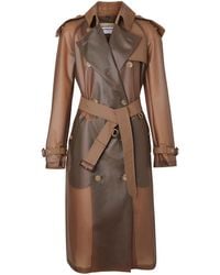 burberry overcoat women's