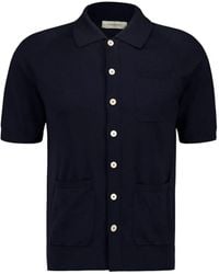 Piacenza Cashmere - Patch-Pocket Short-Sleeve Shirt - Lyst