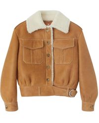 Ermanno Scervino - Jack Met Lammy Kraag En Ceintuur - Lyst