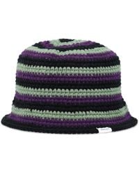 Rassvet (PACCBET) - Striped Crochet-knit Bucket Hat - Lyst