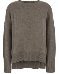 Lisa Yang - Round-Neck Ribbed Sweater - Lyst