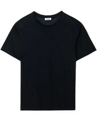 Sandro - Certified Linen T-Shirt - Lyst