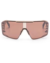 BALMAIN EYEWEAR - Le Masque Pilot-frame Sunglasses - Lyst