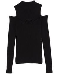 D.exterior - Maglione Con Spalle Scoperte - Lyst