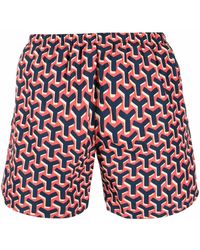 YES I AM - Monogram-Print Swim Shorts - Lyst