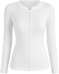 ELEH - T-Shirt À Détails De Coutures - Lyst