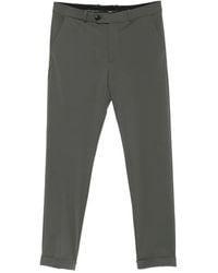 Rrd - Logo-Patch Turned-Up Trousers - Lyst