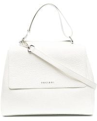 Orciani - Medium Sveva Soft Leather Shoulder Bag - Lyst
