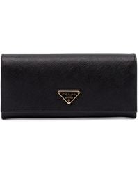 Prada - Portemonnaie mit Logo - Lyst